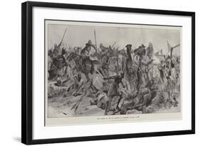 The Charge of the 21st Lancers at Omdurman, 2 September 1898-Richard Caton Woodville II-Framed Giclee Print