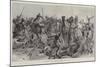 The Charge of the 21st Lancers at Omdurman, 2 September 1898-Richard Caton Woodville II-Mounted Giclee Print