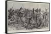 The Charge of the 21st Lancers at Omdurman, 2 September 1898-Richard Caton Woodville II-Framed Stretched Canvas