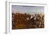 The Charge of the 21St Lancers at the Battle of Omdurman, 1898 (Oil on Canvas)-Richard Caton Woodville-Framed Giclee Print