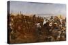 The Charge of the 21St Lancers at the Battle of Omdurman, 1898 (Oil on Canvas)-Richard Caton Woodville-Stretched Canvas