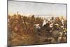 The Charge of the 21st Lancers at the Battle of Omdurman, 1898-Richard Caton Woodville-Mounted Giclee Print