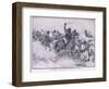 The Charge of the Cavalry Meeanee Ad 1843-Gordon Frederick Browne-Framed Giclee Print