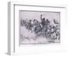 The Charge of the Cavalry Meeanee Ad 1843-Gordon Frederick Browne-Framed Giclee Print