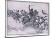 The Charge of the Cavalry Meeanee Ad 1843-Gordon Frederick Browne-Mounted Giclee Print