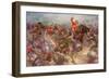 The Charge of the Drury Lowes Cavalry at Kassassin, August 28th, 1882, Illustration from 'British…-Christopher Clark-Framed Giclee Print