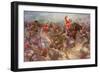 The Charge of the Drury Lowes Cavalry at Kassassin, August 28th, 1882, Illustration from 'British…-Christopher Clark-Framed Giclee Print