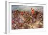 The Charge of the Drury Lowes Cavalry at Kassassin, August 28th, 1882, Illustration from 'British…-Christopher Clark-Framed Giclee Print