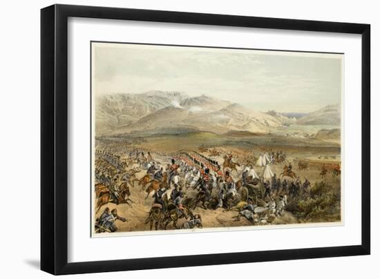 The Charge of the Heavy Cavalry-R.m. Bryson-Framed Art Print