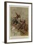 The Charge of the Highland Brigade at Tel-El-Kebir, 13 September 1882-null-Framed Giclee Print