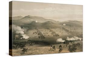 The Charge of the Light Brigade at the Battle of Balaclava, 25 October 1854, 19th Century-William Simpson-Stretched Canvas