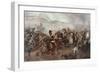 The Charge of the Light Brigade at the Battle of Balaclava on 25th October, 1854, Illustration…-Christopher Clark-Framed Giclee Print