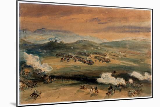 The Charge of the Light Brigade at the Battle of Balaklava, 1854-William 'Crimea' Simpson-Mounted Giclee Print