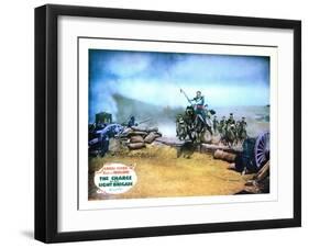 The Charge of the Light Brigade, Errol Flynn, 1936-null-Framed Photo