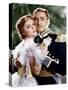 THE CHARGE OF THE LIGHT BRIGADE, from left: Olivia de Havilland, Errol Flynn, 1936-null-Stretched Canvas