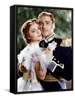 THE CHARGE OF THE LIGHT BRIGADE, from left: Olivia de Havilland, Errol Flynn, 1936-null-Framed Stretched Canvas