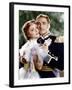 THE CHARGE OF THE LIGHT BRIGADE, from left: Olivia de Havilland, Errol Flynn, 1936-null-Framed Photo