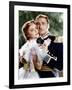 THE CHARGE OF THE LIGHT BRIGADE, from left: Olivia de Havilland, Errol Flynn, 1936-null-Framed Photo