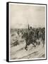 The Charge of the Light Brigade, into the Valley of Death!-Henri Dupray-Framed Stretched Canvas