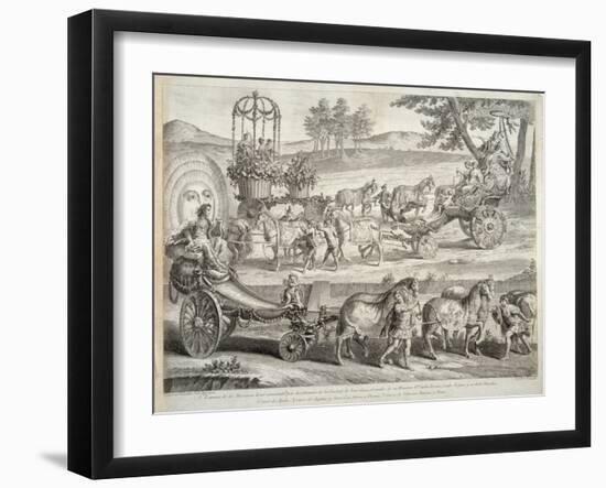 The Chariot of Apollo, 1764-A. Mytnikov-Kobylin-Framed Giclee Print