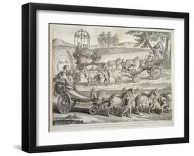 The Chariot of Apollo, 1764-A. Mytnikov-Kobylin-Framed Giclee Print