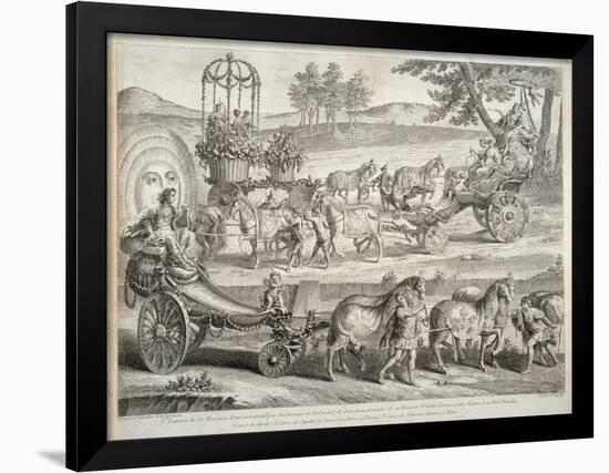 The Chariot of Apollo, 1764-A. Mytnikov-Kobylin-Framed Giclee Print