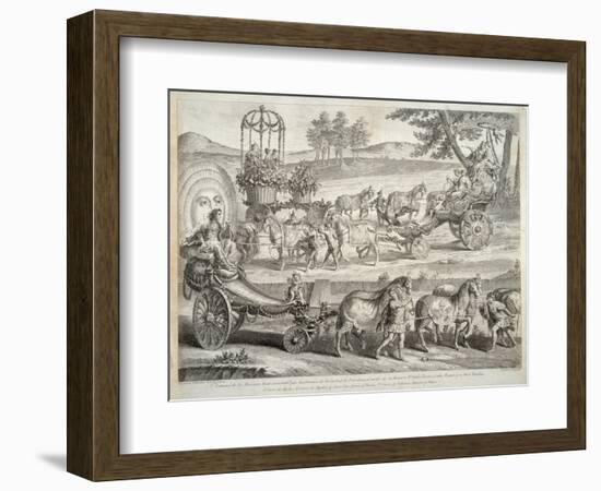 The Chariot of Apollo, 1764-A. Mytnikov-Kobylin-Framed Giclee Print