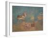 The Chariot of Apollo, 1905-16-Odilon Redon-Framed Giclee Print