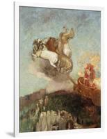 The Chariot of Apollo, 1907-08-Odilon Redon-Framed Premium Giclee Print