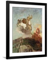 The Chariot of Apollo, 1907-08-Odilon Redon-Framed Giclee Print