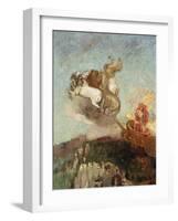 The Chariot of Apollo, 1907-08-Odilon Redon-Framed Giclee Print