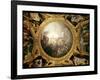 The Chariot of Apollo, Ceiling Painting from the Salon of Apollo-Charles de Lafosse-Framed Giclee Print