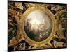 The Chariot of Apollo, Ceiling Painting from the Salon of Apollo-Charles de Lafosse-Mounted Giclee Print