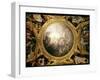 The Chariot of Apollo, Ceiling Painting from the Salon of Apollo-Charles de Lafosse-Framed Giclee Print