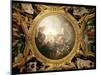 The Chariot of Apollo, Ceiling Painting from the Salon of Apollo-Charles de Lafosse-Mounted Giclee Print