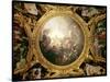 The Chariot of Apollo, Ceiling Painting from the Salon of Apollo-Charles de Lafosse-Stretched Canvas