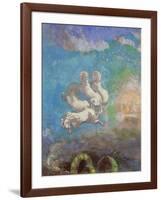 The Chariot of Apollo, circa 1905-14-Odilon Redon-Framed Giclee Print