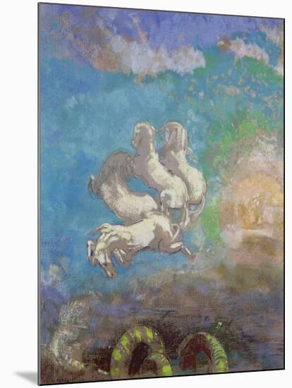 The Chariot of Apollo, circa 1905-14-Odilon Redon-Mounted Giclee Print