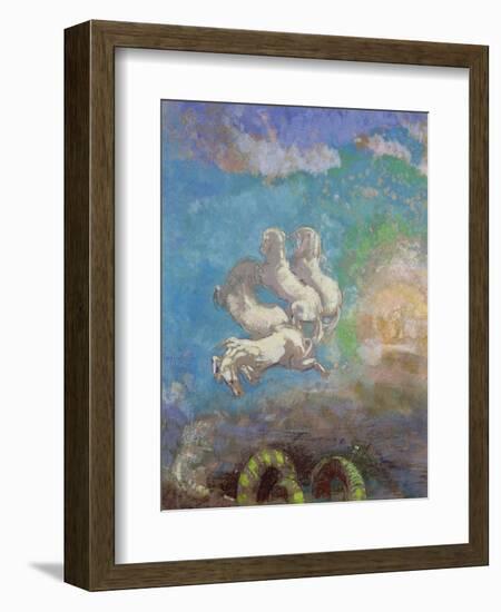 The Chariot of Apollo, circa 1905-14-Odilon Redon-Framed Giclee Print