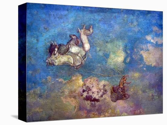 The Chariot of Apollo-Odilon Redon-Stretched Canvas
