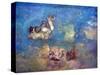 The Chariot of Apollo-Odilon Redon-Stretched Canvas