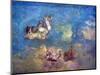 The Chariot of Apollo-Odilon Redon-Mounted Art Print