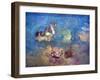 The Chariot of Apollo-Odilon Redon-Framed Art Print