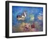 The Chariot of Apollo-Odilon Redon-Framed Art Print