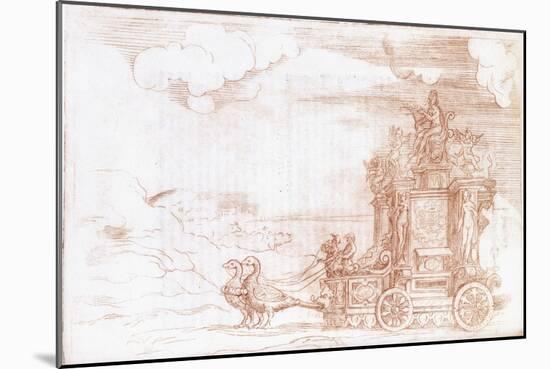 The Chariot of Venus, 1579-null-Mounted Giclee Print