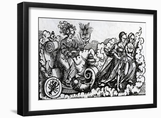 The Chariot, or the Moon in Cancer-null-Framed Giclee Print