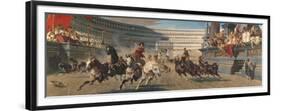 The Chariot Race, C.1882-Alexander Von Wagner-Framed Premium Giclee Print