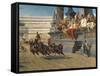 The Chariot Race, C.1882-Alexander Von Wagner-Framed Stretched Canvas