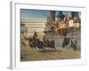 The Chariot Race, C.1882-Alexander Von Wagner-Framed Giclee Print
