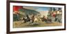 The Chariot Race, Detail-Alexander Von Wagner-Framed Premium Giclee Print